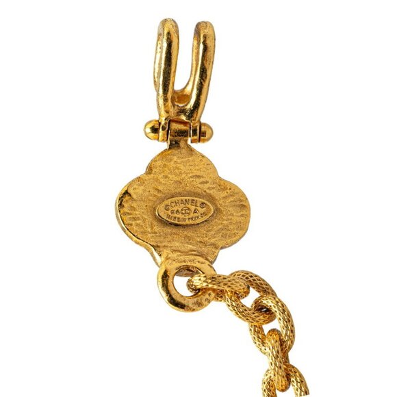 CHANEL Gold Coco Mark Necklace - Picture 2 of 5